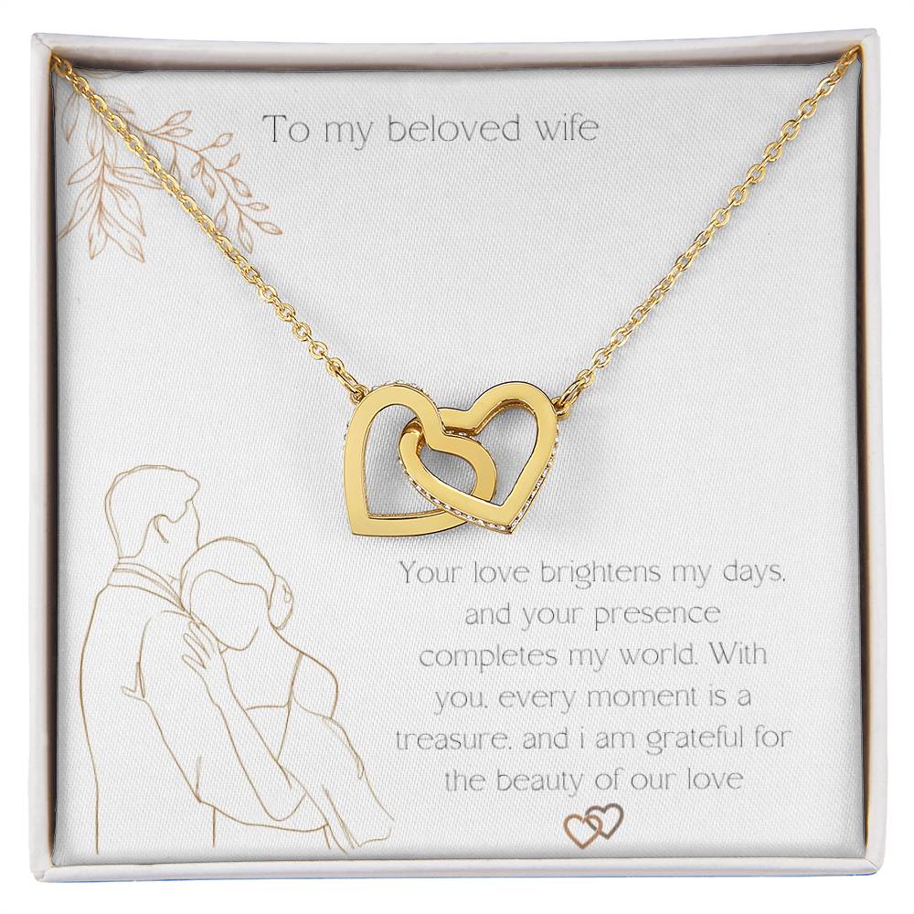 Interlocking Hearts necklace