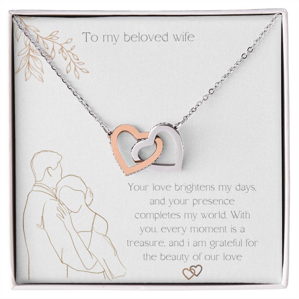 Interlocking Hearts necklace