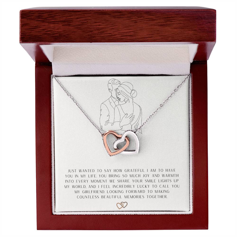 Interlocking Hearts Necklace