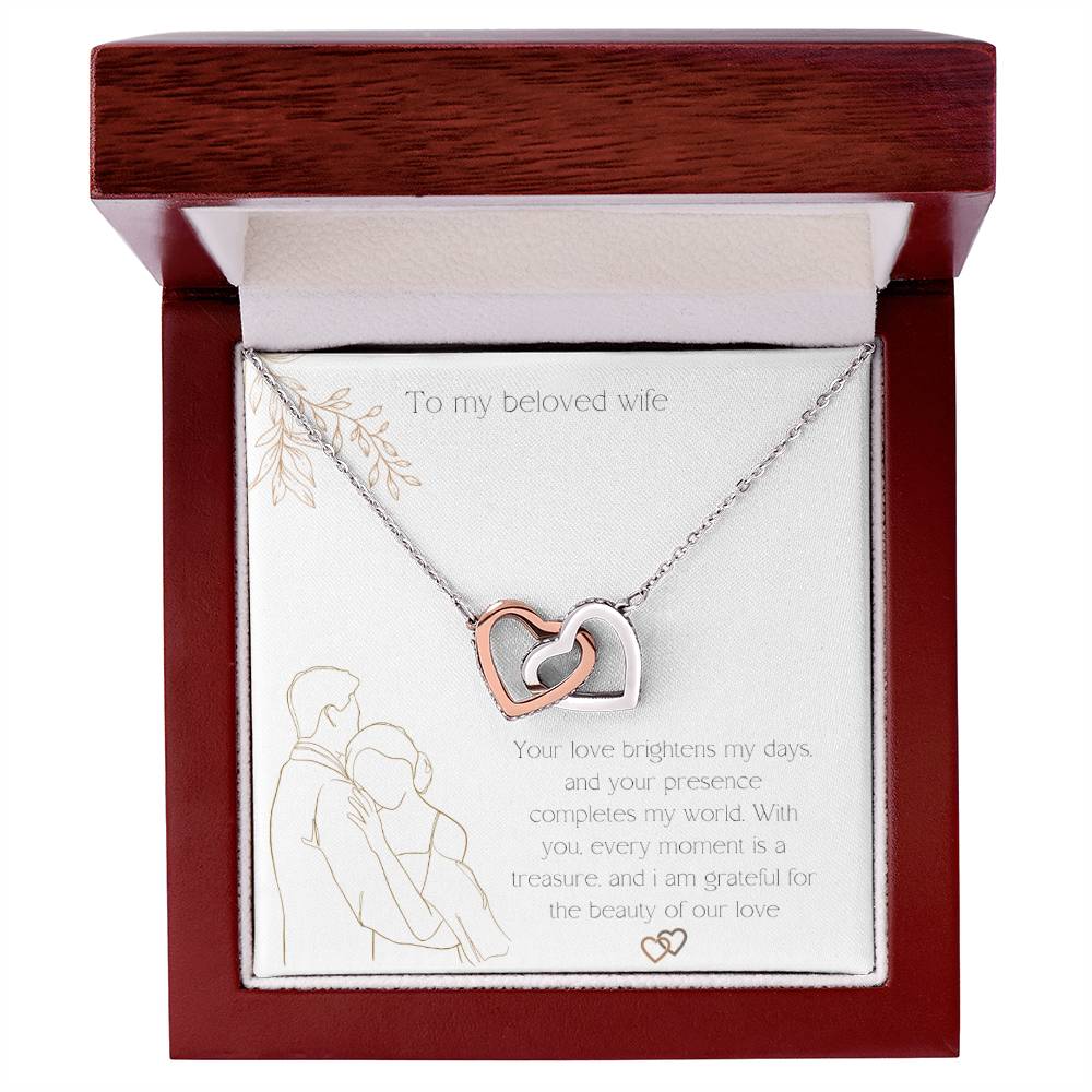 Interlocking Hearts necklace