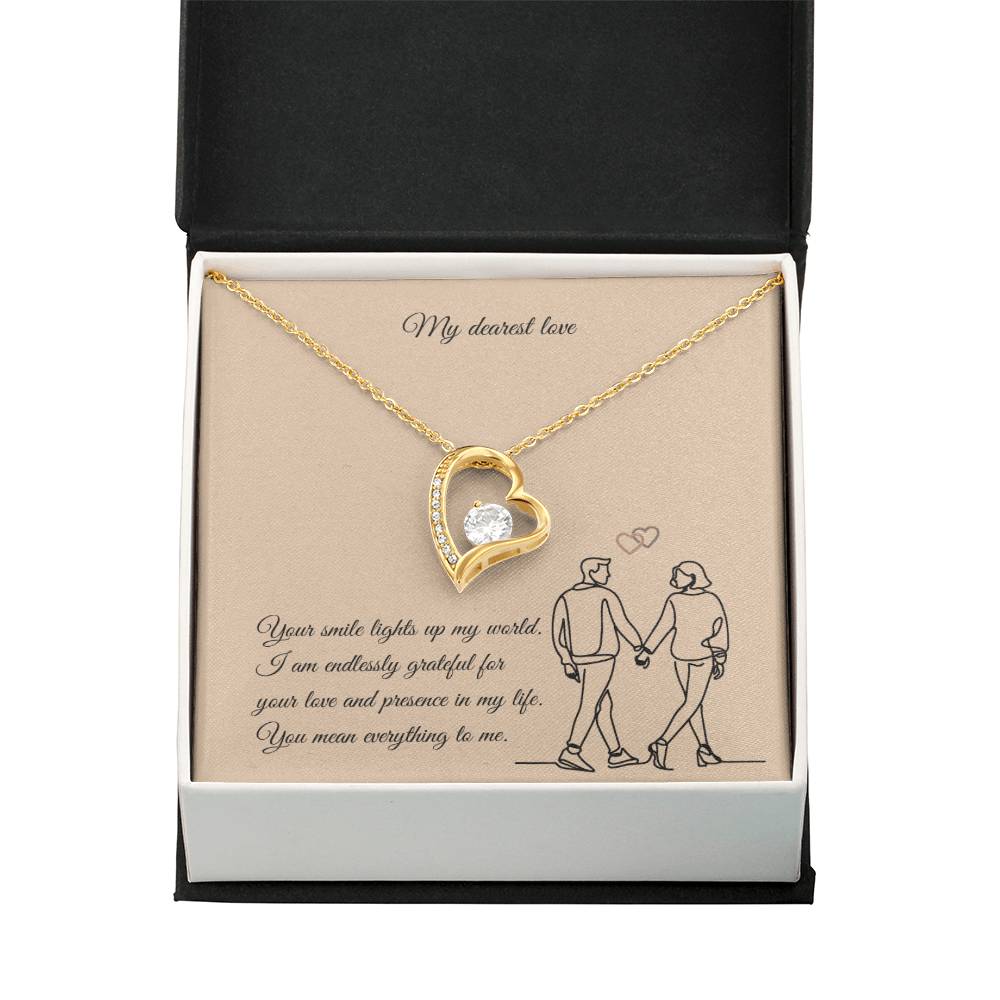 Forever love necklace